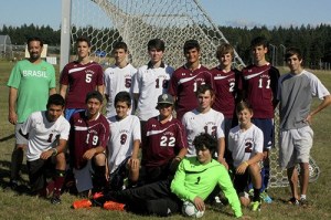 Contributed photo Above left: Gavin Goodrich. Left to right on knees: Axel Rendon