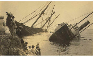 Lopez Island Historical Museum The wreck of the America