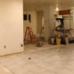 Staff photo/Hayley Day                                A worker stands in the hostel&rsquo;s kitchen during construction.