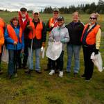 Over 200 volunteers made island clean up a success