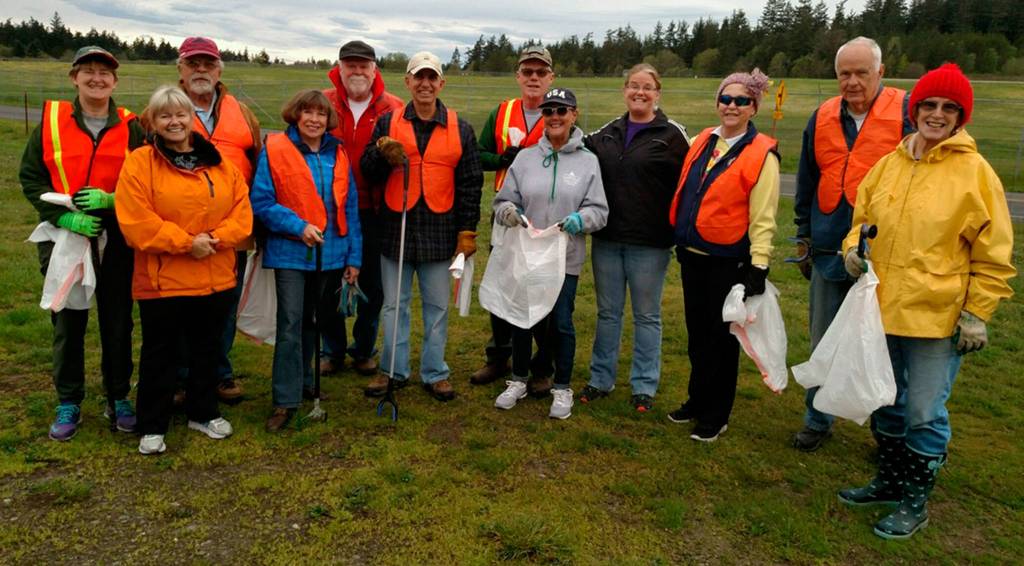 Over 200 volunteers made island clean up a success