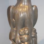 Staff Photo, Heather Spaulding. &ldquo;Raven as Creator&rdquo; by Inuit artist Abraham Anghik Ruben