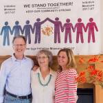 Staff photo/Mandi Johnson                                Lucas Guttentag, Eleanor Hoague and Debbie Smith