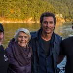 Lincoln commercial features Matthew McConaughey on San Juan Islands barge