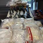 Contributed photo/Royal Canadian Mounted Police                                Items seized from the alleged Canadian smuggler.