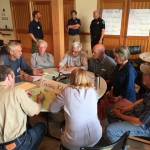 Contributed photo                                Participants discuss fire prevention.