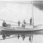 Contributed photos                                Bill Chevalier and Lizzy Graignic Chevaliers family on Stuart Island.