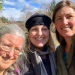 Contributed photo/Rosa Blair                                Founding board members, Nunutsi Otterson, Janet Hobey and Rosa Blair.