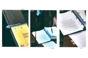 Contributed photos                                Stills from the security camera submitted as evidence.