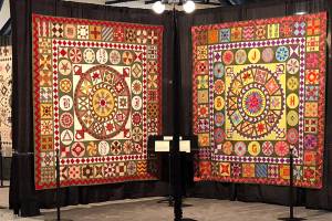 Local quilt makers exhibit in Houston and Chicago