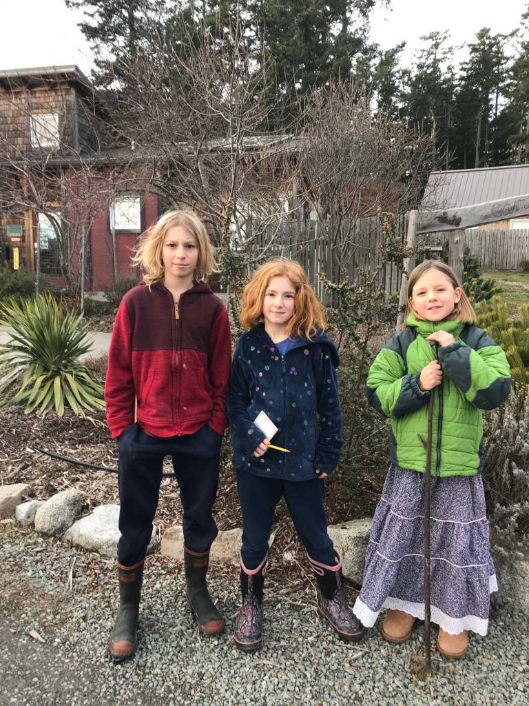 Contributed photo                                Playground planning group; Oliver, Ayla and Cora.