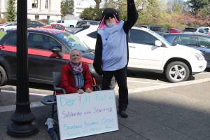 Woman on a 17- day hunger strike to save the Southern Resident Orcas