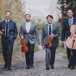 The Miró Quartet, from left to right: William Fedkenheuer, John Largess, Daniel Ching and Joshua Gindele. (Contributed photo)