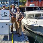 New pumpout facility serves recreational boaters in the San Juan Islands