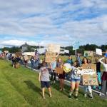 Students joined the climate strike on Sept. 20. <em>(Chom Greacen/contributed photo)</em>