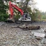 Zach Crosby Of Shaw Island Excavation. Contributed photo.