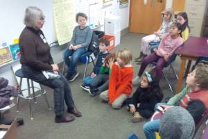Lopez 3rd graders presented with new Rotary Club dictionaries