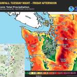 Rain causes widespread impacts