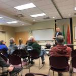 Contributed Photo | Town Hall Meeting at the Eastsound Firehall