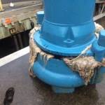 Pipe blockage. (Contributed photo.)