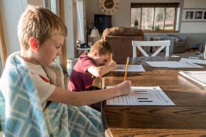 Talking to kids about school staying closed