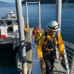 Orcas, Lopez and San Juan Fire team up with DNR for wildfire