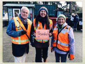 Contributed photo
Left to right: LSWDD Volunteer Bill Scherer, LSWDD Staff Nikyta Palmisani, and LSWDD Volunteer Ruthie Van Doren.