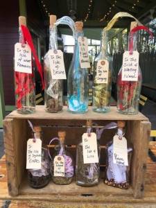 Contributed photo
Messages in a bottle.