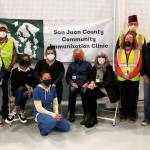 San Juan Island vaccine clinic.
Contributed photo//Brendan Cowan.