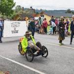 Barbara Paulsen/Contributed photo
A huge crowd made signs and marched in the Lopez Island Fourth of July parade.
