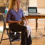 Contributed photo by IOSA
Julie Knight with a bird.