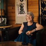 Patty Ward in her home.