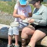 Contributed photo
Volunteers with Friends of the San Juans learning how to identify and report the highly invasive European green crab on beaches in the San Juan Islands.