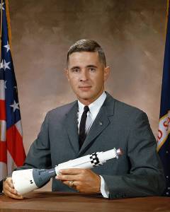 Portrait of astronaut William Anders, courtesy of the Heritage Flight Museum.