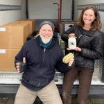 Burke Mulvany/Orcas Co-op Provisions and Sarah Pope/San Juan Islands Food Hub.