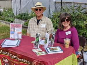 Lindsey and Dennis, master gardeners. Contributed photo.