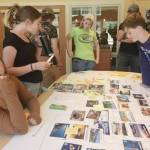 Contributed photo.
Crew members of YCC brainstormed climate solutions as part of facilitated Climate Fresk and COMPASS exercises.