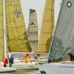 Contributed photo.
Sailboats prepare to race in one of the Annual Shaw Island Classic Races.