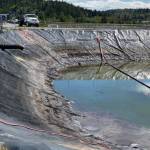 Contributed photo.
Part of the spill containment area that held a sludge of dangerous waste at the HF Sinclair refinery.