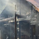 Contributed photo.
The aftermath of the fire.