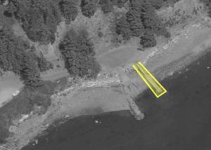 Contributed photo.
County float at MacKaye Harbor.