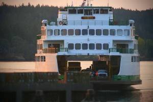 Darrell Kirk / staff photo
A ferry in the San Juans
