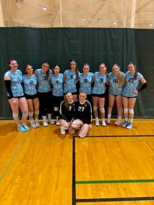 Contributed photo.
All-Islands Club Volleyball team. Back row, left to right: Kiera Warm, Sophia Norgard, Ruby Sausman, Mila Jackson, Amia Poole, Lyric Reed, Emma Anderson, Lauren Forbes and Sydney Quigley. Front row: Alivia Trani and Avila Sausman.