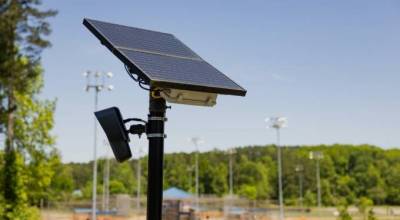 Flock Safety photo.
Automated license plate reader cameras record the license plates of passing vehicles and compile the information into a database.