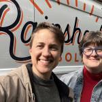Crystal Mossman and Tessa Ormenyi, the new owners of Rainshadow Solar.