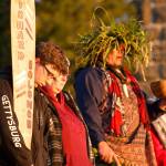 Darrell Kirk photo.
Sacred Sunrise Ceremony at Mount Constitution during the Gathering on the Eagles in late May of this year.