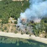 Lopez Fire photo.