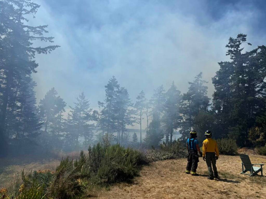 Lopez Fire photo.